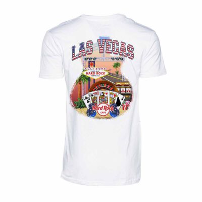 Adult Fit Guitar City Art Tee